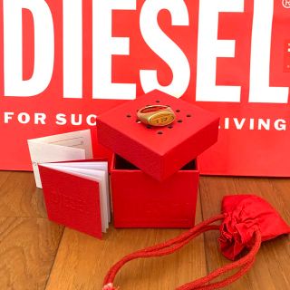 新品未使用　ディーゼル　リング　箱付き　DIESEL