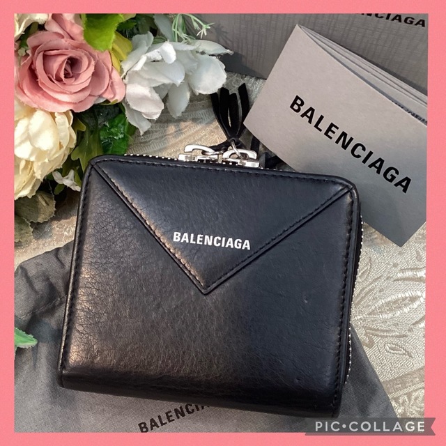 BALENCIAGA 折財布/ペーパービルフォード - 折り財布