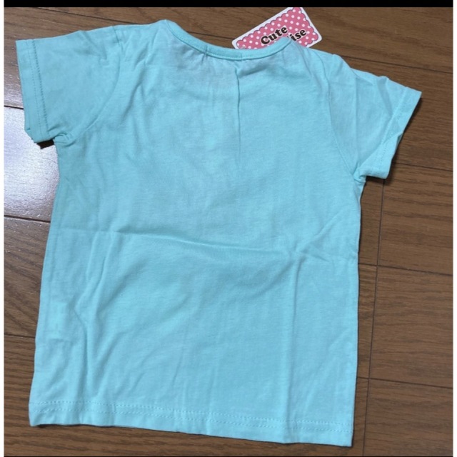 新品　Tシャツ　カットソー　半袖　リボン　100サイズ キッズ/ベビー/マタニティのキッズ服女の子用(90cm~)(Tシャツ/カットソー)の商品写真