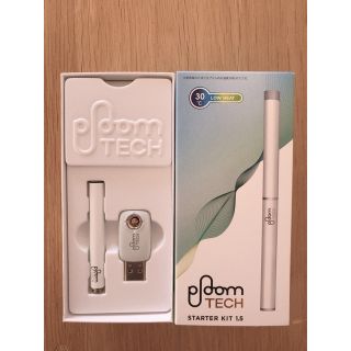 プルームテック(PloomTECH)のプルーム・テック　スターターキット1.5　ホワイト(タバコグッズ)