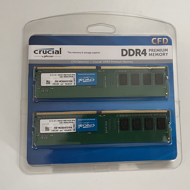 Crucial メモリー DDR4-2666 8GB 4枚セット 1