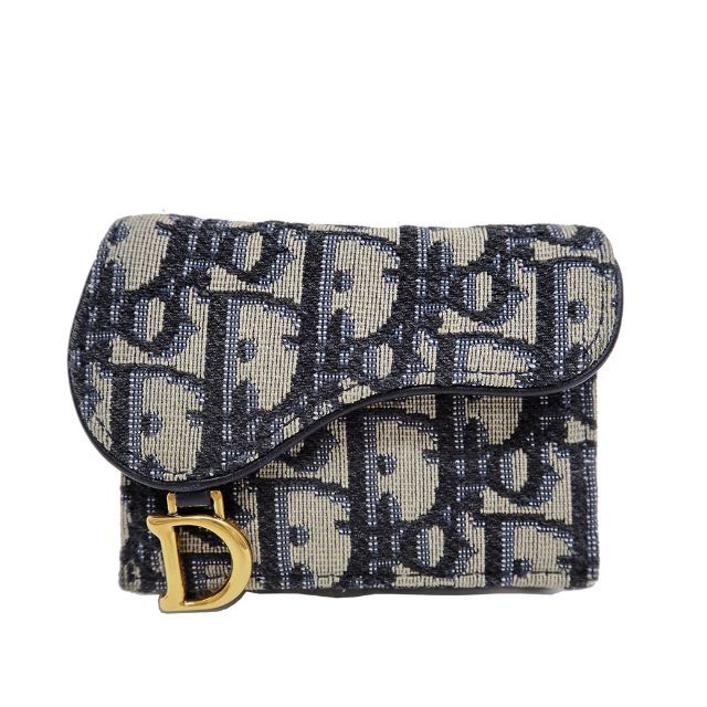 Dior - ディオール Christian Dior SADDLE コンパクトウォレットの通販