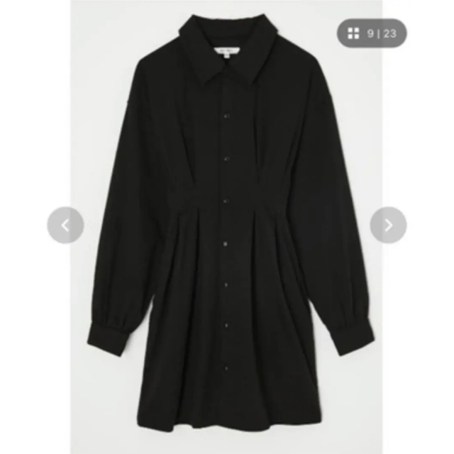 moussy ワンピース　VOLUME SLEEVE SHIRTS DRESS