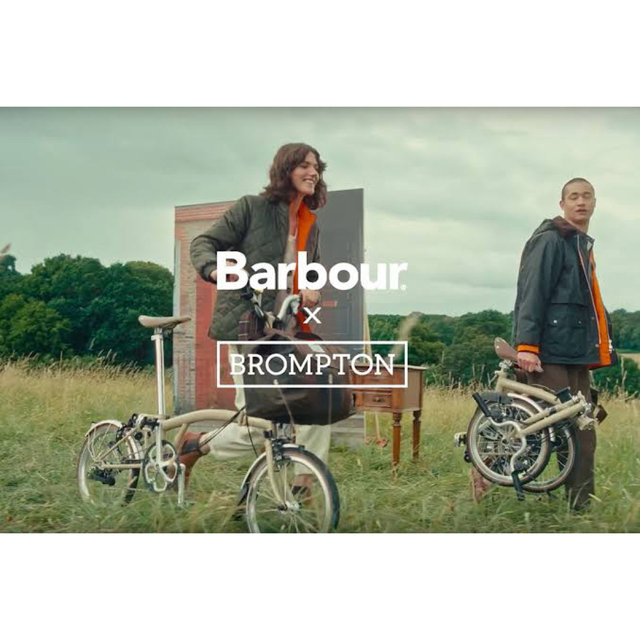 Barbour X Brompton Slowboy T Shirt UK M