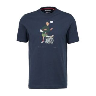 ブロンプトン(BROMPTON)のBarbour X Brompton Slowboy T Shirt UK M(Tシャツ/カットソー(半袖/袖なし))