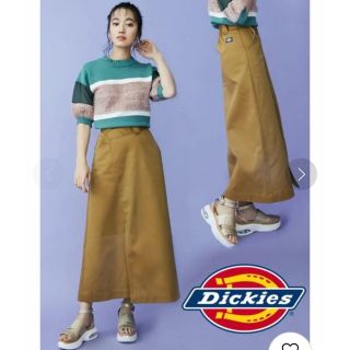 ディッキーズ(Dickies)のMURUA 【Dickies別注】アシメタックスカート(ロングスカート)