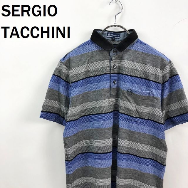 Sergio Tacchini - 【人気】セルジオ・タッキーニ 半袖ポロシャツ 総柄