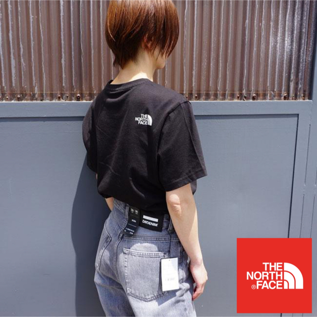 THE NORTH FACE(ザノースフェイス)のノースフェイス レディース 半袖 Tシャツ 大きい ロゴ ブラック 2XL レディースのトップス(Tシャツ(半袖/袖なし))の商品写真