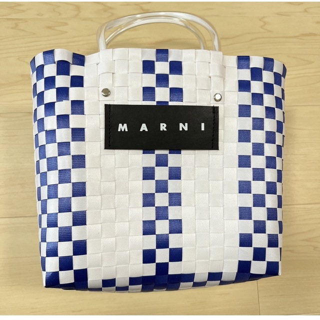 Marni(マルニ)のマルニ　MARNI フラワーカフェ　トート　カゴ　バッグ　レディース レディースのバッグ(かごバッグ/ストローバッグ)の商品写真