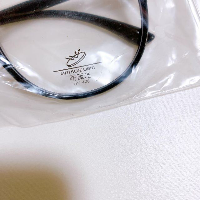 ブルーライトカット サングラス uvカット 紫外線 伊達メガネ 韓国ファッション レディースのファッション小物(サングラス/メガネ)の商品写真