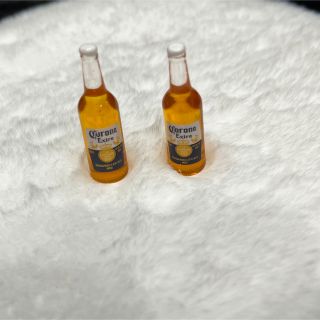 完売商品再入荷！‪꒰新品꒱‬ミニチュア CORONA ビール 瓶 酒 ♡2本(ミニチュア)