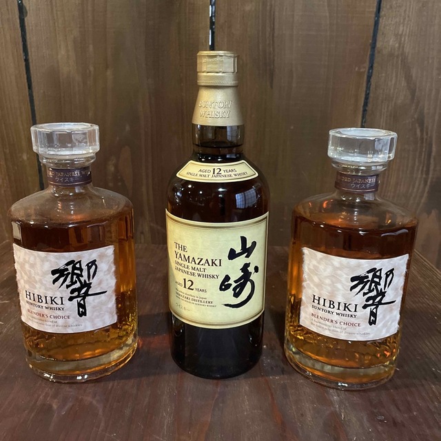 サントリー - 山崎12年1本 響ブレンダーズチョイス2本 3本セットの通販
