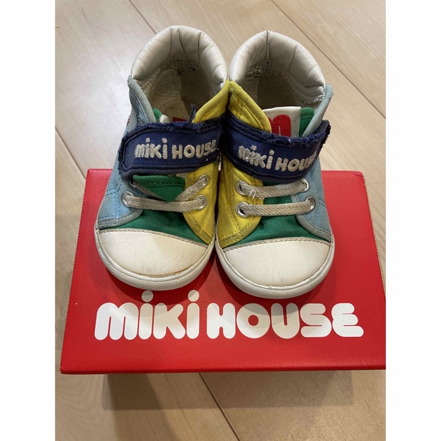 mikihouse(ミキハウス)のミキハウス　スニーカー　13cm キッズ/ベビー/マタニティのベビー靴/シューズ(~14cm)(スニーカー)の商品写真