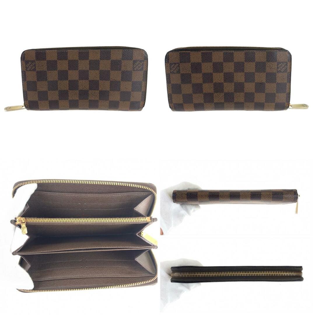 LOUIS VUITTON ルイヴィトン ダミエ エベヌ ジッピーウォレット