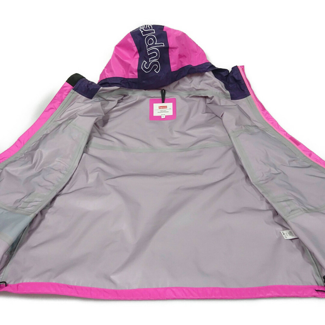 SUPREME シュプリーム 19SS Taped Seam Jacket テープドシーム ジャケット マウンテンパーカー ピンク サイズ L 正規品  / 30462