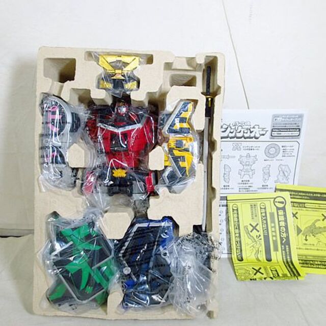 新品同様 バンダイ 侍戦隊シンケンジャー 侍合体DX シンケンオー