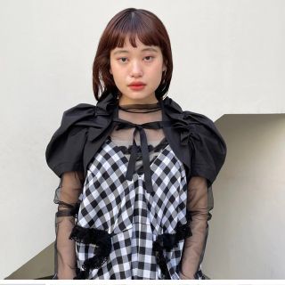 【COMMEdesGARCONS】23SSフリル ラッフルボレロ