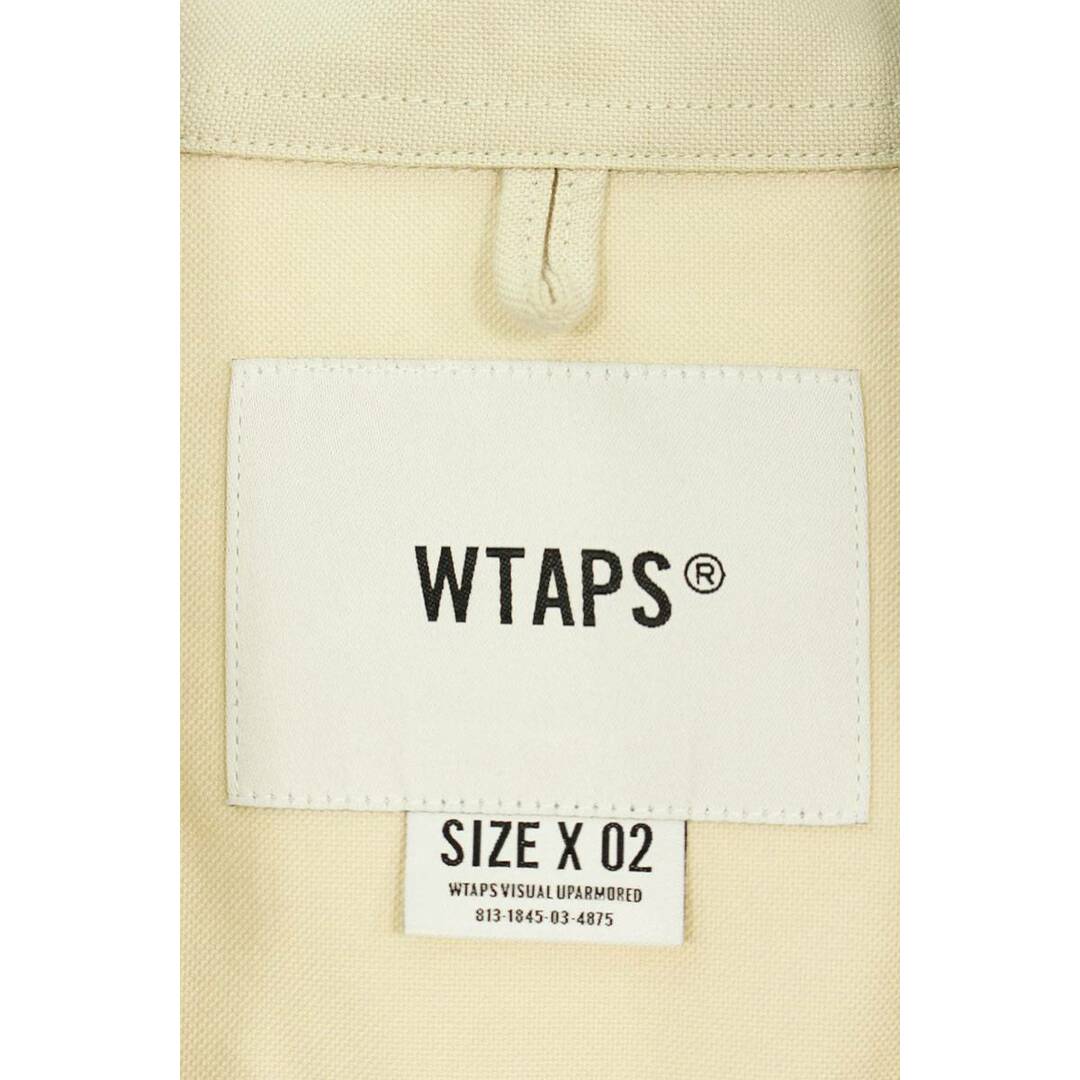 W)taps(ダブルタップス)のダブルタップス  21AW  212TQDT-SHM01 オックスフォードボタンダウン長袖シャツ メンズ 2 メンズのトップス(シャツ)の商品写真