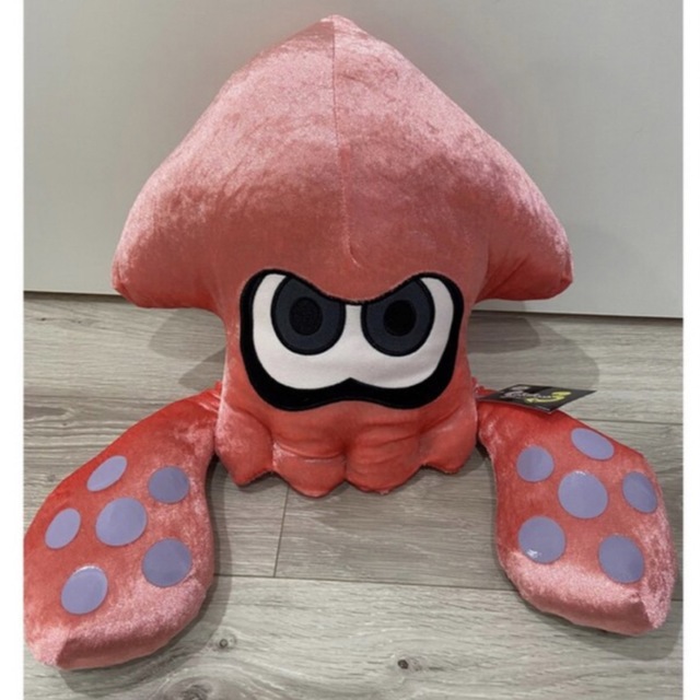 スプラトゥーン　ぬいぐるみ　ピンク　新品未使用 エンタメ/ホビーのフィギュア(ゲームキャラクター)の商品写真