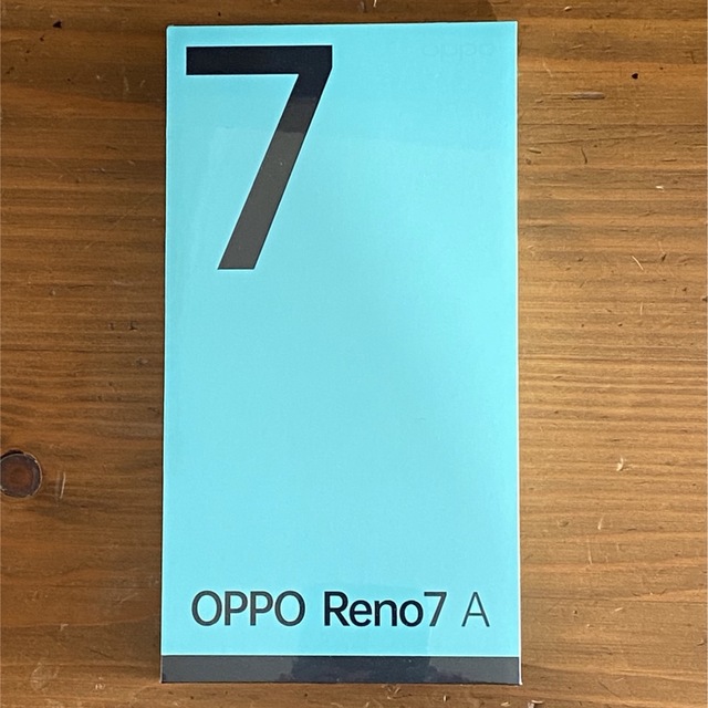 新品　ワイモバイル　OPPO Reno7 A SIMフリー　ドリームブルー　新品