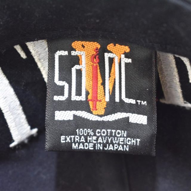 other(アザー)のSAINT MICHAEL VLONE キャップ 帽子 ロゴ 刺繍 S ブラック メンズの帽子(キャップ)の商品写真