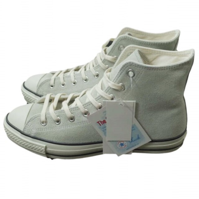 CONVERSE(コンバース)のCONVERSE コンバース 日本製 SUEDE ALL STAR J HI スエードオールスタージャパンハイ US9.5(28cm) GRAY MADE IN JAPAN スニーカー シューズ【新古品】【中古】【CONVERSE】 メンズの靴/シューズ(スニーカー)の商品写真