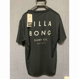 ビラボン(billabong)のBILLABONG ビラボン 半袖ラッシュガード Tシャツ　ブラック　サイズＬ(Tシャツ/カットソー(半袖/袖なし))