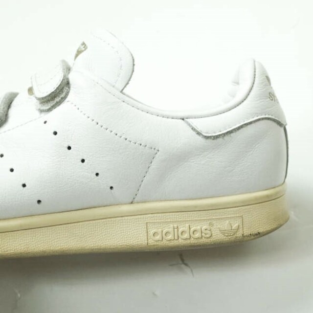 adidas(アディダス)のadidas アディダス Stan Smith CF TF スタンスミス コンフォート ベルクロ AQ5358 US9.5(27.5cm) WHITE/GOLD スニーカー シューズ【中古】【adidas】 メンズの靴/シューズ(スニーカー)の商品写真