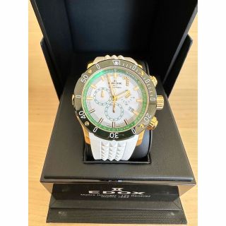 EDOX - エドックス EDOX クロノオフショア1 ホワイト 限定モデルの通販