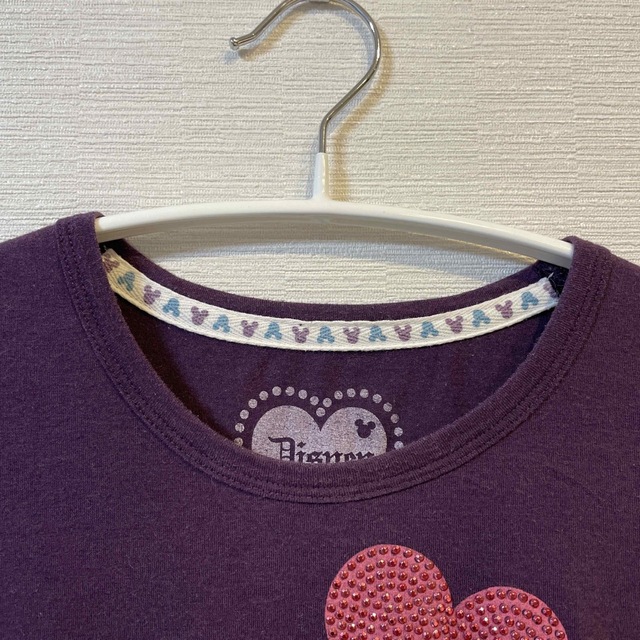 Disney(ディズニー)のディズニー ミッキー ミニー Tシャツ レディースのトップス(Tシャツ(半袖/袖なし))の商品写真