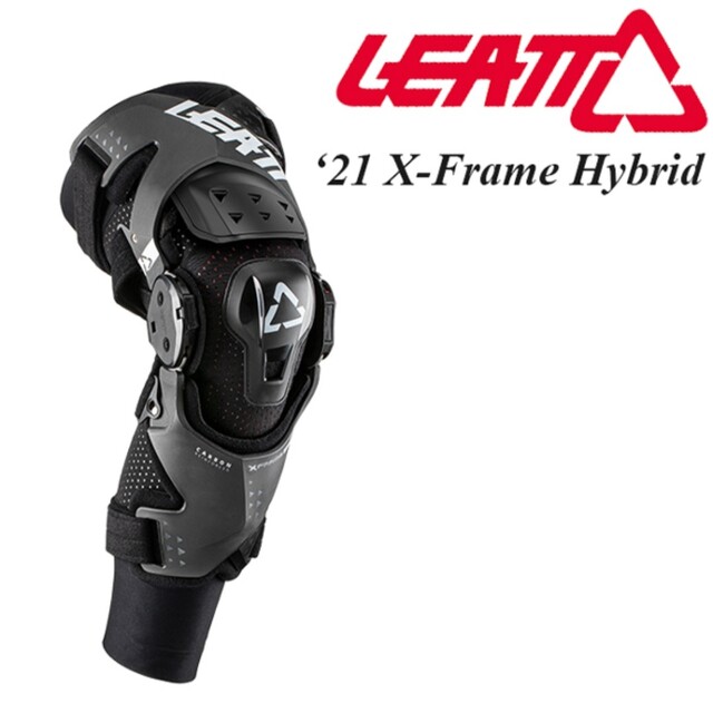 LEATT リアット ニーブレース X-FRAME HYBRID おトク情報がいっぱい！ 29400円引き