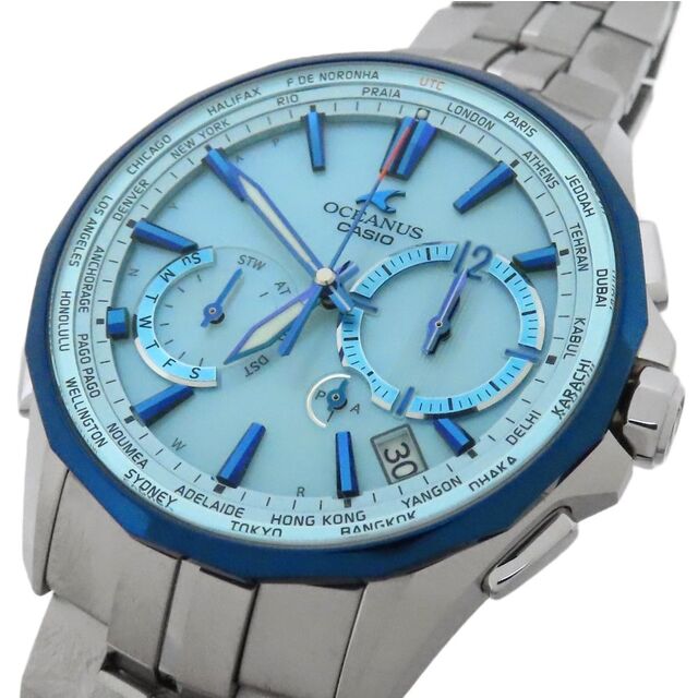 カシオ CASIO オシアナス マンタ OCW-S3400D-2AJF【'17年購入】チタン 