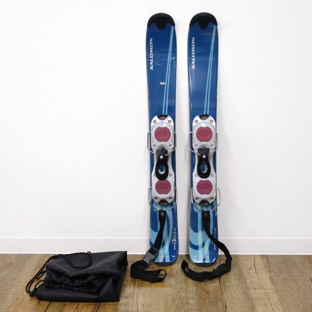 83cmサイドカットサロモン SALOMON ファンスキー SNOW Blade 83cm 85ｍｍ スノーブレード ショート スキー アウトドア