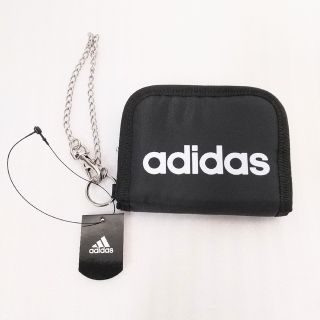 アディダス(adidas)の【新品・送料無料】adidas 二つ折り財布 チェーン付き(折り財布)