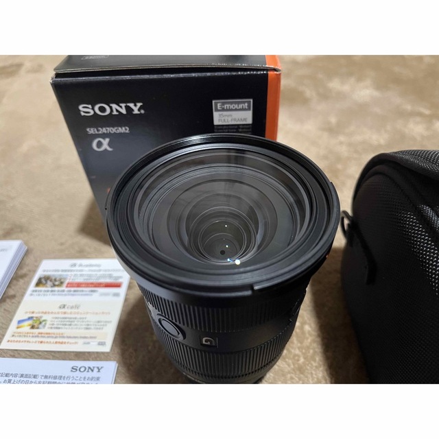 SONY(ソニー)のコハル様専用 SONY SEL2470GM2 ソニー Eマウント  スマホ/家電/カメラのカメラ(レンズ(ズーム))の商品写真