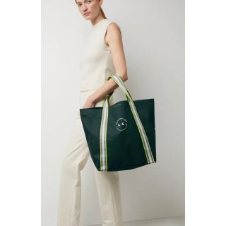 アニヤハインドマーチ(ANYA HINDMARCH)のアニヤハインドマーチ　Waitrose コラボ　エコバッグ　新品未使用(エコバッグ)