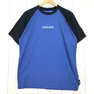 ホグロフス(Haglofs)のMENs M  ホグロフス オールド ポーラテック Tシャツ HAGLOFS ブルー系(その他)