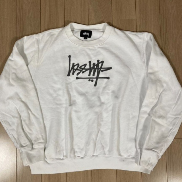 stussy スウェット　染込プリント vintage old  トレーナー