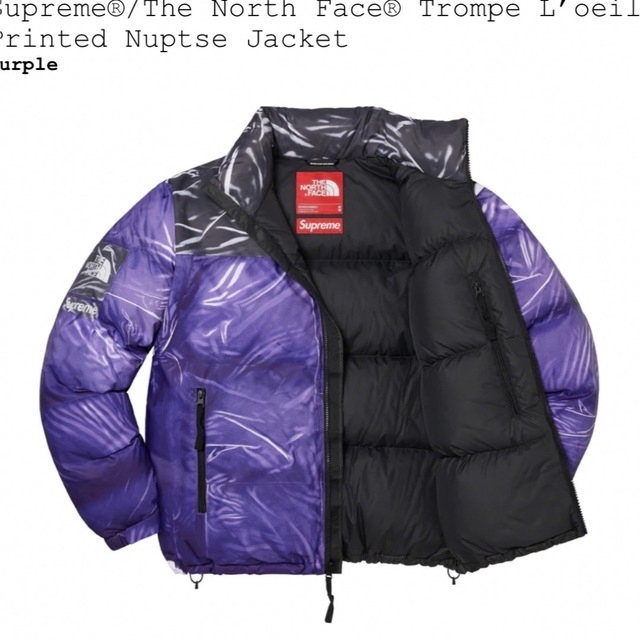 Supreme(シュプリーム)のThe North Face Trompe Loeil Printed  メンズのジャケット/アウター(ダウンジャケット)の商品写真