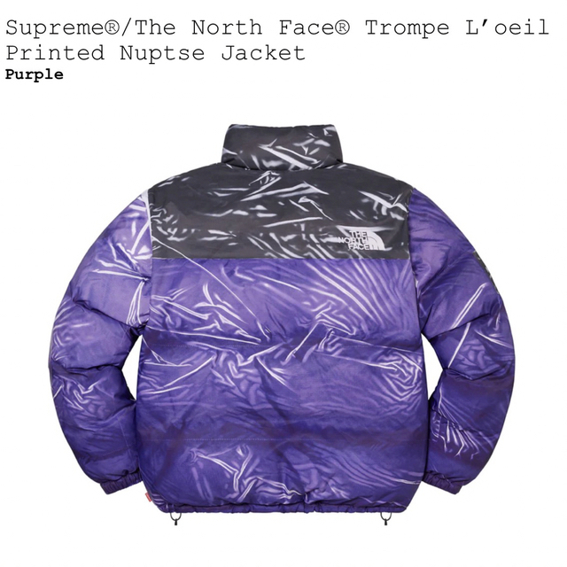 Supreme(シュプリーム)のThe North Face Trompe Loeil Printed  メンズのジャケット/アウター(ダウンジャケット)の商品写真