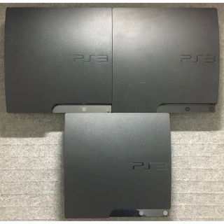 プレイステーション3(PlayStation3)の訳ありジャンク PS3 本体のみ 3台(家庭用ゲーム機本体)