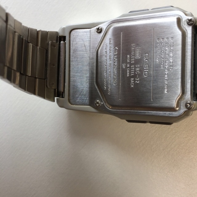 CASIO(カシオ)のカシオ　データバンク databank　DBC-32 チープカシオ メンズの時計(腕時計(デジタル))の商品写真
