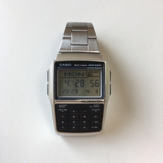 カシオ(CASIO)のカシオ　データバンク databank　DBC-32 チープカシオ(腕時計(デジタル))