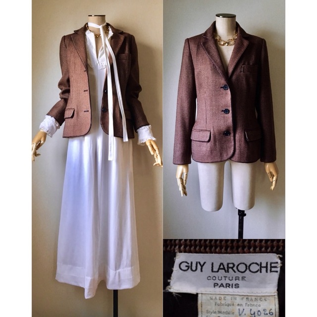 FUMIKA_UCHIDA - 70s GUY LAROCHE COUTURE Tailored Jacetの通販 by