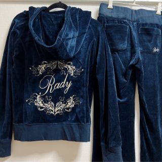 レディー(Rady)のRady セットアップ M ネイビー(ルームウェア)