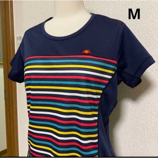 エレッセ(ellesse)のエレッセ ellesse テニス 半袖Tシャツ プラクティスクルー　M(ウェア)