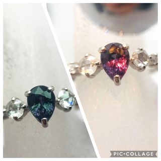 Begin掲載 【幻のブルーガーネット☆高品質&美しいカラーチェンジ