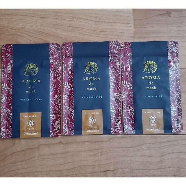 【新品】アロマでマスク シール  30枚×3セット コスメ/美容のリラクゼーション(アロマグッズ)の商品写真
