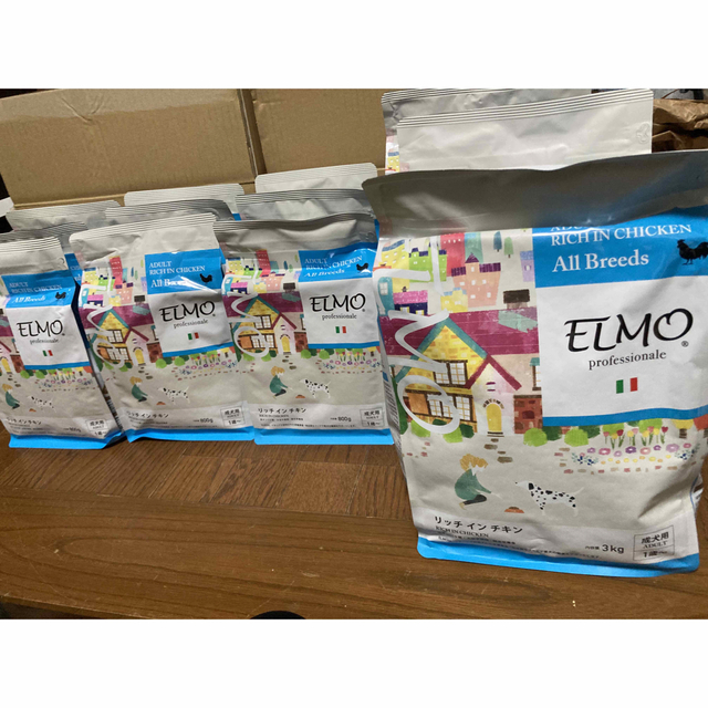 MELMO(メルモ)のELMO エルモ ドッグフード リッチ イン チキン　成犬用   その他のペット用品(ペットフード)の商品写真