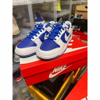 ナイキ(NIKE)のNIKE DUNK LOW RETRO RACER BLUE 28cm(スニーカー)